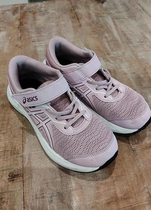 Кросівки для дівчинки asics рожеві 35 розмір
