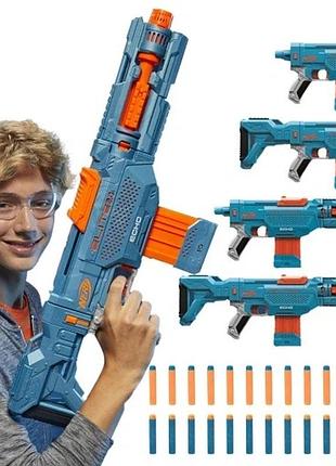 Пістолет nerf elite 2.0 echo cs-10 4в1 +24 стріли