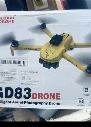 Квадрокоптер  global drone gd83 жовтий