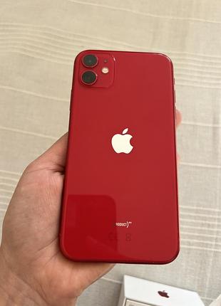 Iphone 11 red 128гб 8