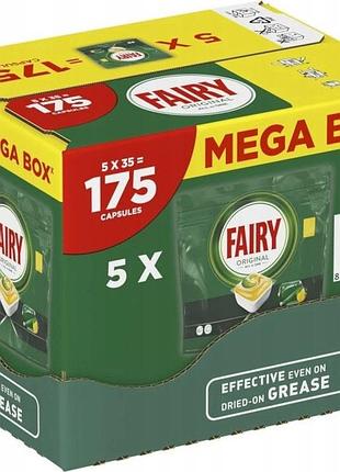Капсули для посудомийної машини fairy all in one 175 шт.