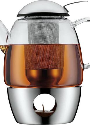 Wmf smartea чайник для чаю з підігрівом сріблястий 1 л