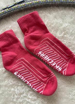 Жіночі бавовняні шкарпетки на махрі skechers