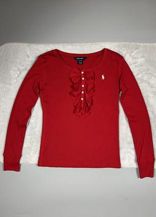Лонгслів polo ralph lauren в рубчик   оригінал