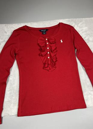 Лонгслів polo ralph lauren в рубчик   оригінал 2