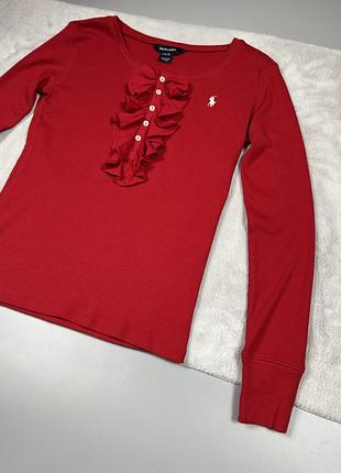 Лонгслів polo ralph lauren в рубчик   оригінал 3