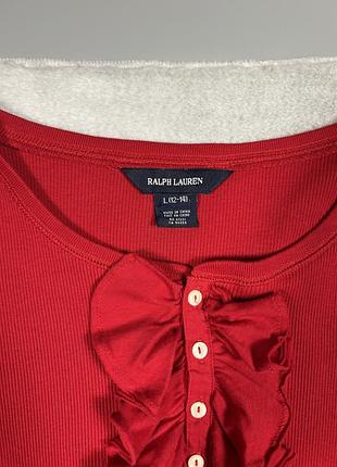 Лонгслів polo ralph lauren в рубчик   оригінал 6