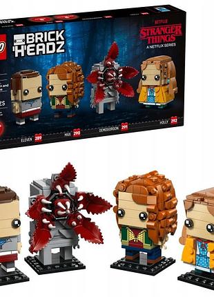 Фігурки lego brickheadz 40879 одиннадцять max демогоргон і holly