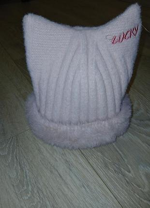 Шапка зимняя для девочки