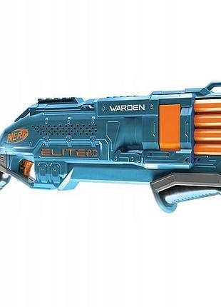 Hasbro nerf elite 2.0 warden db 8 (e9959) пістолет-дробовик з подвійним пострілом 16 стрілків