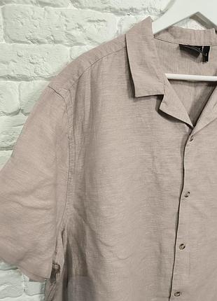 Рубашка льняная asos xxl 2