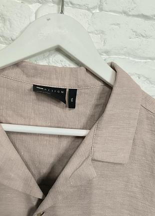 Рубашка льняная asos xxl 3