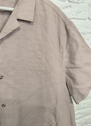 Рубашка льняная asos xxl 4
