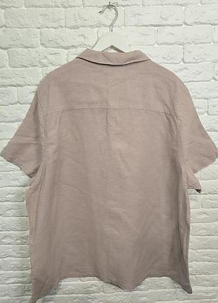 Рубашка льняная asos xxl 6
