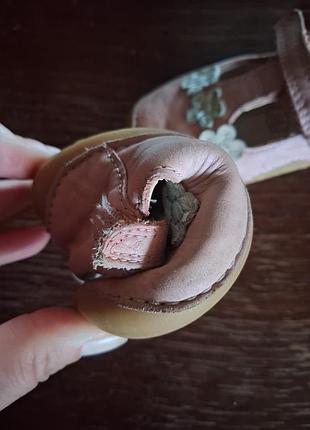 Балетки для дівчаток clarks рожеві 7