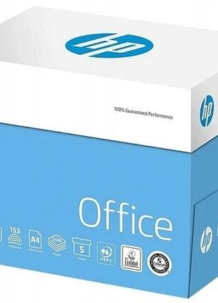 Офісний папір hp office a4 chp110 білий картон 5 пачок 2500 аркушів
