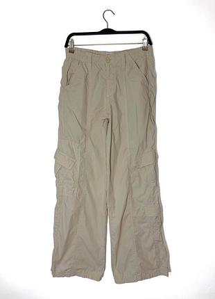 Бежевые женские брюки карго y2k bdg urban outfitters