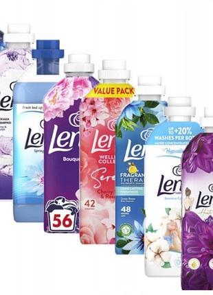 Lenor 1.2л рідина для змивання 1200мл набір 8 шт мікс 384 прання