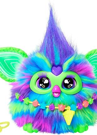 Furby edycja galaxy світиться 15 модних аксесуарів інтерактивна плюшева іграшка для дітей від 6 років голос аніматронік (тільки
