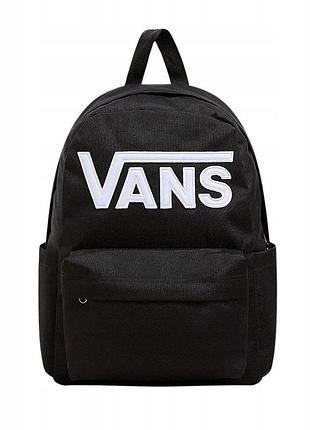 Рюкзак vans шкільний old skool гром спортивний чорний 18л