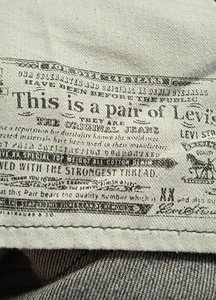 Джинси levi's 501 w35l30 7