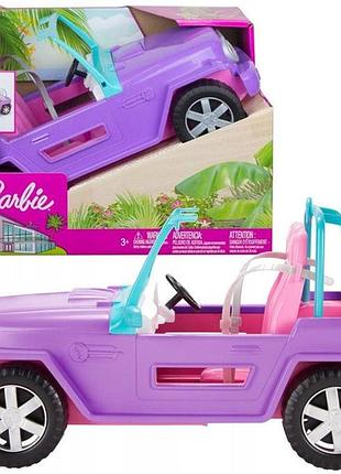 "барбі: пляжний джип для ляльок barbie супер gmt46 mattel"