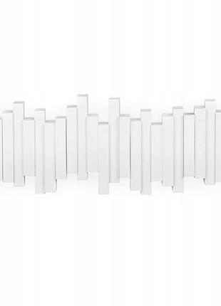 Вішалка для одягу sticks біла 4