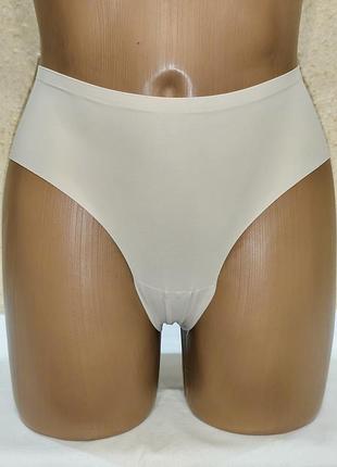 Красивые бесшовные трусики стринги xs-s