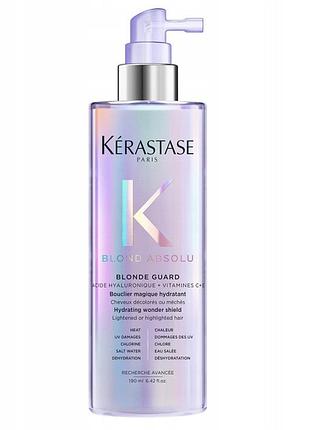 Спрей kérastase blond absolu blonde guard захист блиску для блондинок 190 мл