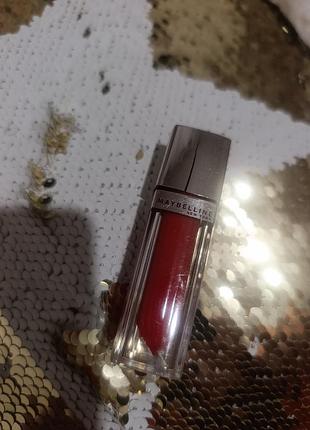Помада для губ maybelline рідка лакова,трохі тріснуламкришка,а так стан задовільний