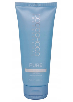Кератин cocochoco pure keratin 100ml для волосся блонд