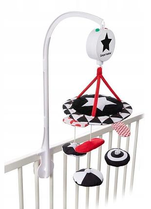 Іграшка сенсорна canpol kontrastowa pluszowa карусель з музичним механізмом sensory toys