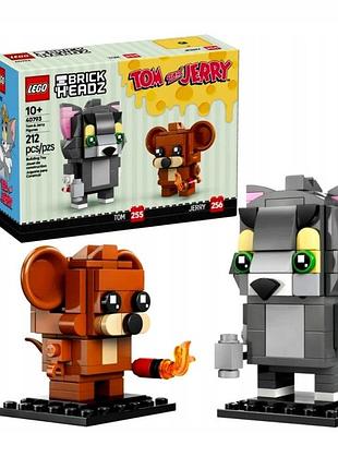 Фігурки lego brickheadz 40793 tom і jerry