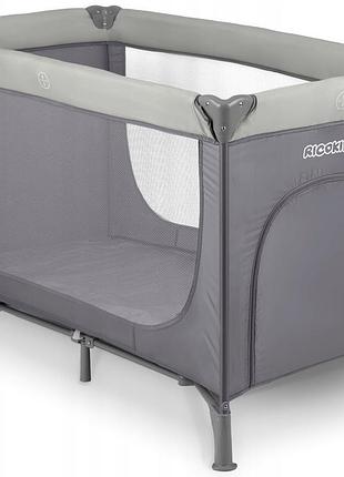 Туристичне складне дитяче ліжечко з аксесуарами ricokids premium