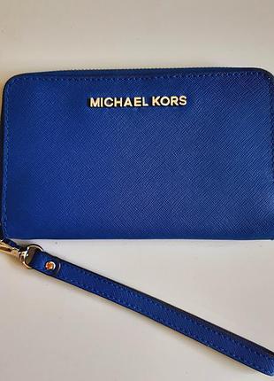Гаманець жіночий michael kors синій 6