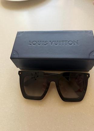 Сонцезахисні окуляри louis vuitton чорні оригінал