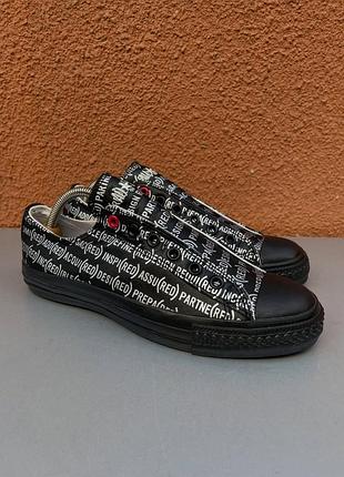 Оригінальні вінтажні шкіряні кеди сліпони converse 40 розмір 25.5-26 см