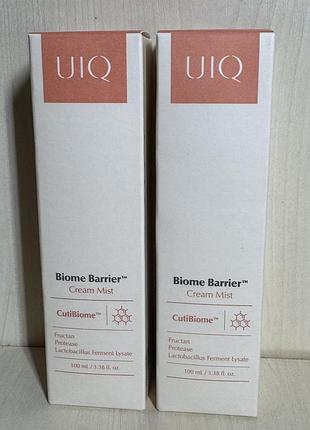 Тонер uiq biome barrier cream mist 100 мл