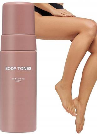 Піна для засмаги samoopalacz body tones зволожує розгладжує