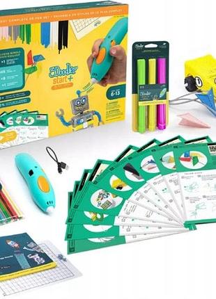 Ручка 3d 3doodler start plus eko-пластик діаметр сопла 0.77 мм