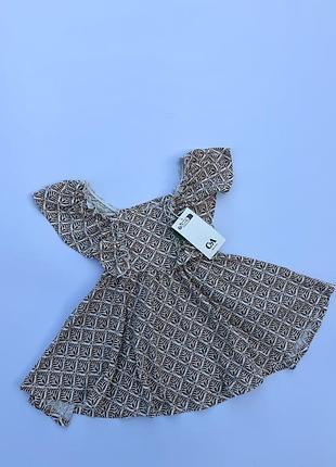 Літнє бавовняне плаття c&a (розмір 92 / 2 роки)