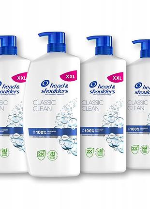 Шампунь head & shoulders classic clean для волосся 4 x 800 мл 2