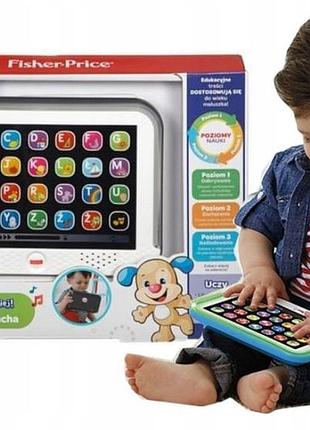 Освітній планшет для малюка "вчись і смійся" з технологією dhn29 fisher price