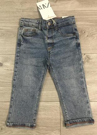 Джинси для хлопчиків zara сині