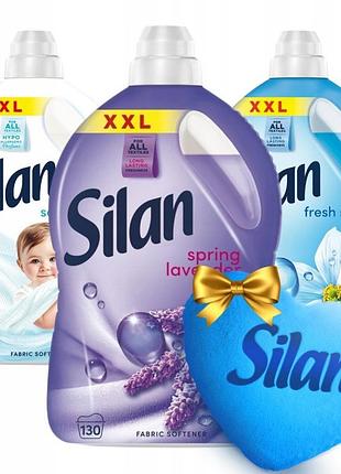 Silan рідина для змивання тканин mix 390pr 2,86л x3 +