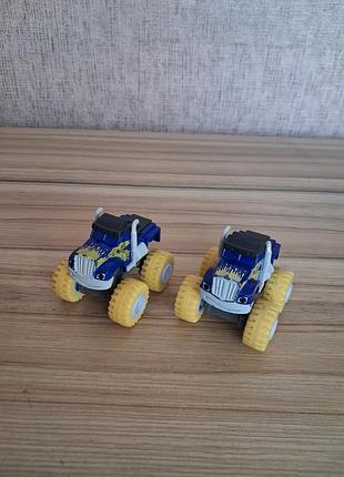 Металеві машинки блиск і чудо машинки blaze & the monster machines