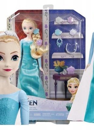 Лялька disney kraina lodu księżniczka elsa з аксесуарами для волосся