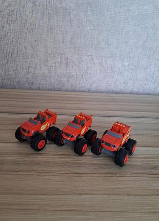 Металлические машинки блеск и чудо машинки blaze &amp; the monster machines