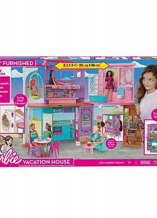 Barbie відпочинковий будиночок для ляльок набір для гри hcd50