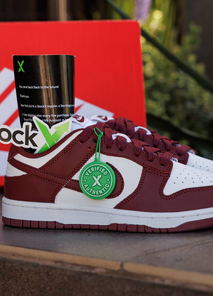 Sb dunk low team red bordeaux
